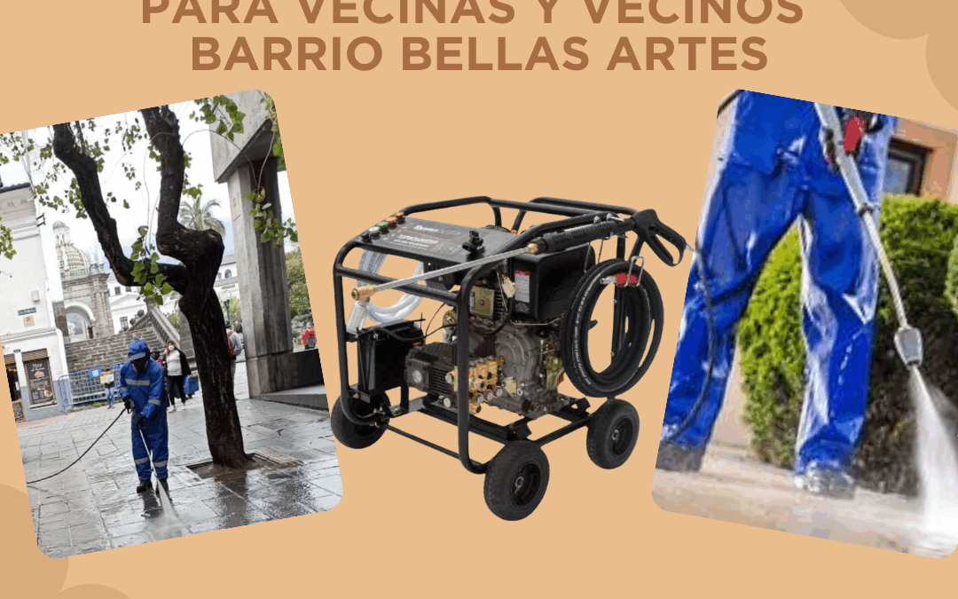 Llegó la fuerza que nuestro barrio necesita! Aprende a usar la nueva Hidrolavadora de 3600 PSI.